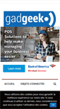 Mobile Screenshot of gadgeek.fr